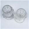 Image 3 : Pair of McKee Glass Peek-A-Boo Toothpick Holders