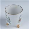 Image 10 : 7pc Glass and Ceramic Floral Themed Toothpick Holders