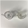 Image 3 : 2pc Glass Creamer and Teacup
