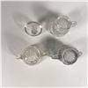 Image 3 : 3pc Glass Sugar Bowls and Creamer