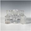 Image 1 : Set of 6 Miniature Cut Glass Vases