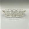 Image 3 : Crystal Hand Cut Dish, Queen Lace Style