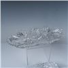 Image 5 : 6pc Vintage Cut Crystal Radish and Celery Dishes