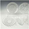 Image 2 : 5pc Large Glass Plates and Salad Bowl