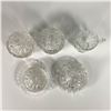 Image 2 : 5pc Glass Twist Pattern Tableware