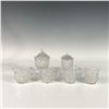 Image 1 : 6pc Vintage Glass Tableware