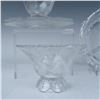 Image 6 : 14pc Heisey Depression Glass Serveware, Orchid Pattern