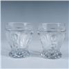 Image 5 : 15pc Heisey Glass Cups and Saucers, Optic