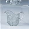 Image 3 : 3pc EAPG Clear Creamer, Covered Sugar, Covered Round Butter