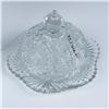 Image 4 : 3pc EAPG Clear Creamer, Covered Sugar, Covered Round Butter