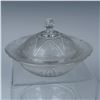 Image 4 : 13pc Royal Lace Clear Depression Glass Dessert Set