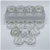 Image 1 : 13pc Vintage Glass Salt Cellars
