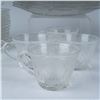 Image 3 : 44pc Royal Lace Pattern Depression Glass Dinner Set