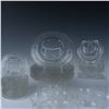 Image 6 : 44pc Royal Lace Pattern Depression Glass Dinner Set