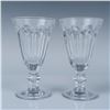 Image 4 : 6pc Cut Glass Water Goblets