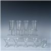 Image 1 : 11pc Duncan & Miller Glass Tableware Pieces, Caribbean Clear