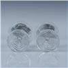 Image 7 : 11pc Duncan & Miller Glass Tableware Pieces, Caribbean Clear