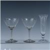 Image 3 : 13pc Cambridge Clear Variety of Glasses, Rosepoint