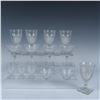 Image 1 : 14pc Westmoreland Clear Goblets and Cups