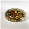 Image 1 : Autumn Leaves Gilded Paperweight