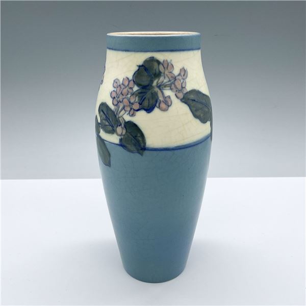 Rookwood Pottery by Steinle Blue Floral Vase 30