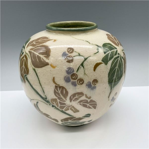 Rookwood Pottery by McDonald Botanical Berry Vase 6204