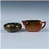 Image 1 : 2pc Rookwood Pottery Botanical Bowl and Creamer