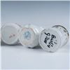 Image 12 : 7pc Floral and Foliage Art Ceramic Toothpick Holders