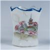 Image 6 : 7pc Floral and Foliage Art Ceramic Toothpick Holders