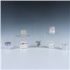 Image 9 : 7pc Floral and Foliage Art Ceramic Toothpick Holders