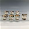 Image 1 : 7pc Japanese Art Pottery Dragonware Mini Mugs and Saki Cup