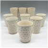Image 2 : 9pc Japanese Porcelain Hand Painted Drinkware