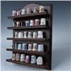 Image 5 : 34pc Franklin Mint Thimbles With Display Rack