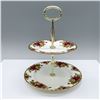 Image 1 : Royal Albert Bone China 2 Tier Cake Stand, Old Country Roses