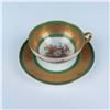 Image 2 : Charles Ahrenfeldt Limoges Porcelain Cup and Saucer Set