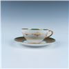 Image 3 : Charles Ahrenfeldt Limoges Porcelain Cup and Saucer Set