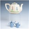 Image 3 : 3pc Japanese Ceramic Teapot and Miniature Watering Cans