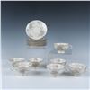 Image 1 : Theodore Haviland Teacups and Saucers, Apple Blossom