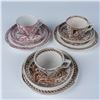 Image 1 : 9pc Allertons Porcelain Tea Trio