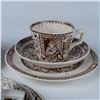 Image 3 : 9pc Allertons Porcelain Tea Trio