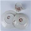 Image 7 : 9pc Allertons Porcelain Tea Trio