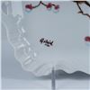 Image 2 : Vintage Hand Painted Bird And Flower Porcelain Serving Dish