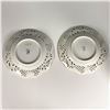Image 2 : 2pc SP Dresden Floral Porcelain Plates