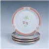 Image 1 : Set of 4 Hotel Royal Palm Miami 1996 Centennial Ball Plates
