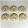 Image 3 : 6pc Franciscan Ivy Patterned Saucers