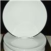 Image 1 : 12Pc Fine Bone China Milk White Serving Plates