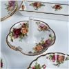 Image 5 : 16pc Royal Albert Old Country Roses Dishes and Trays