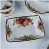 Image 6 : 16pc Royal Albert Old Country Roses Dishes and Trays