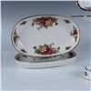 Image 3 : 16pc Royal Albert Old Country Roses Napkin Rings and Trays