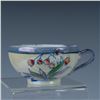 Image 2 : 22pc Japanese Ceramic Art Red Lily of the Valley Tea Set